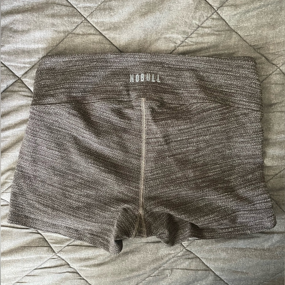 NOBULL Gray Bike Shorts Lightweight Athletic Wear